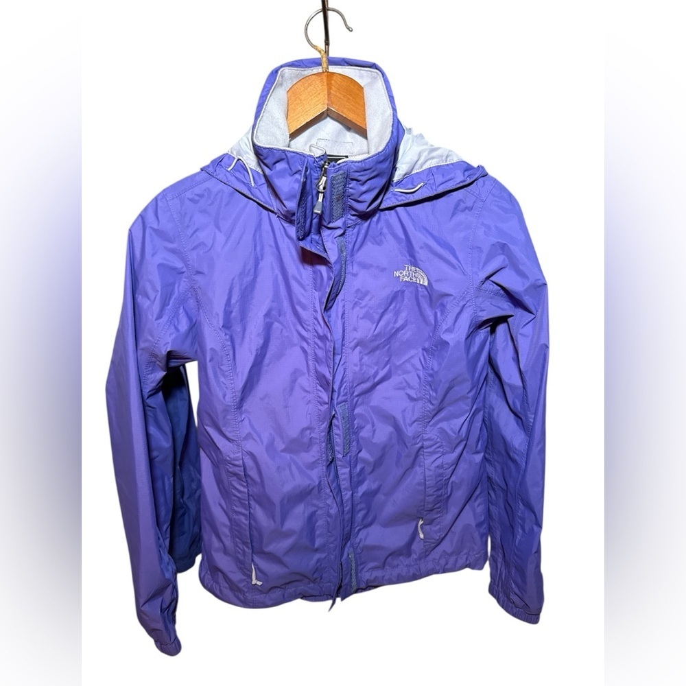 The North Face Vibrant Purple Windbreaker HYVENT Waterproof Women's Size Small